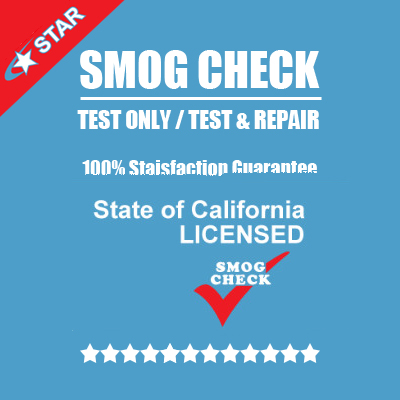 Star Certified Smog Check - Test & Test & Repair